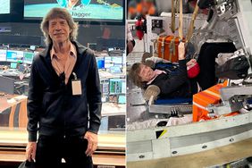 Mick Jagger Visits NASA Headquarters