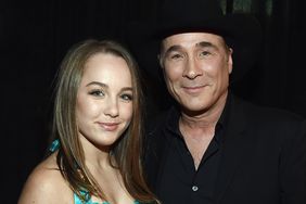 Lily Pearl Black and Clint Black attend the 50th annual CMA Awards at the Bridgestone Arena on November 2, 2016 in Nashville, Tennessee