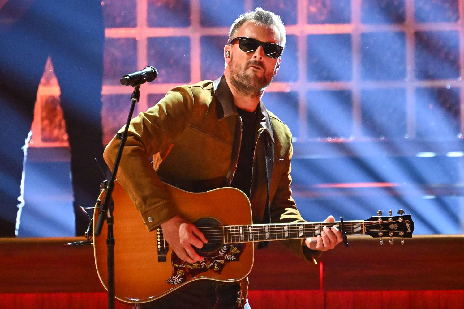 Eric Church performs onstage during the 57th Annual CMA Awards at Bridgestone Arena on November 08, 2023