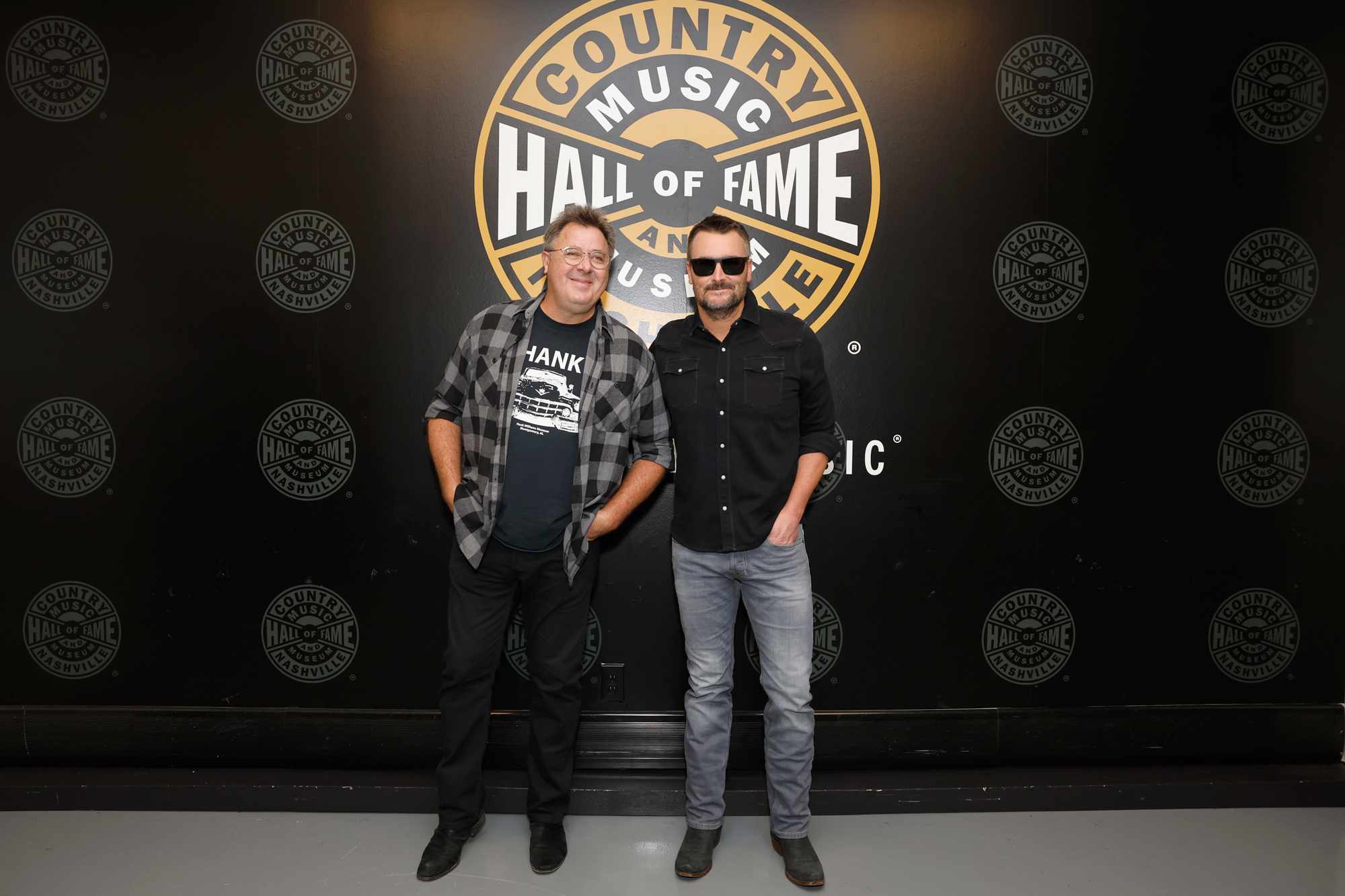 Vince Gill and Eric Church 