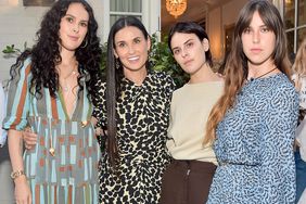 Rumer Willis, Demi Moore, Tallulah Willis and Scout Willis attend Demi Moore's 'Inside Out' Book Party on September 23, 2019 in Los Angeles, California