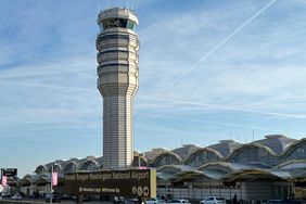 General view of Washington's Reagan National Airport (DCA) in Arlington, Virginia,