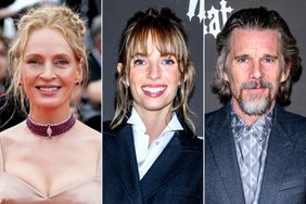 Uma Thurman, Maya Hawke and Ethan Hawke