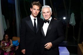 Austin Butler and Baz Luhrmann attend the 34th Annual Palm Springs International Film Awards