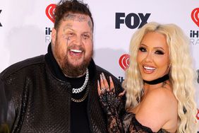  Jelly Roll and Bunnie Xo attend the 2024 iHeartRadio Music Awards at Dolby Theatre