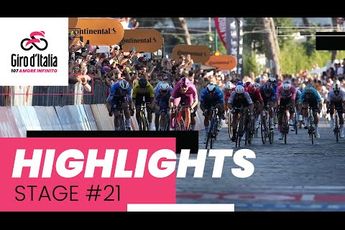 🎥 Summary stage 21 Giro d'Italia 2024: Merlier wins in Rome