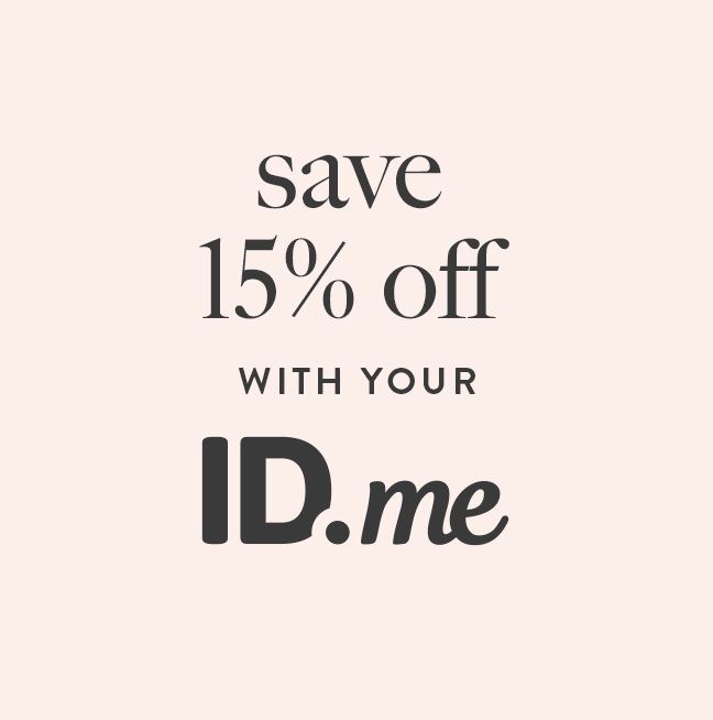 Save 15% Off With Your ID.me