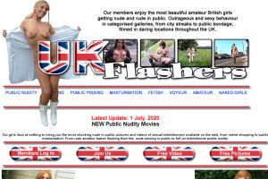 UK Flashers – Engelse Amateur vrouwen, naakt in het openbaar