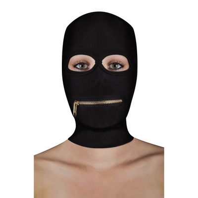 Extreme Zipper Mask with Mouth Zipper