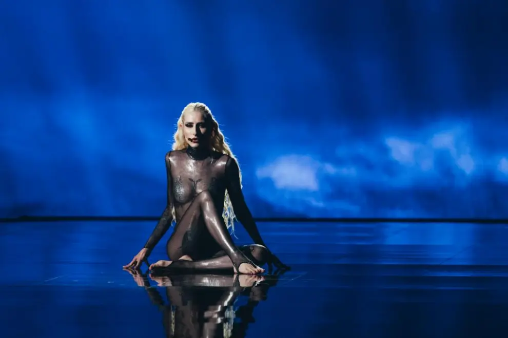 Raiven performs in the first semi final of Eurovision 2024. Photo: Sarah Louise Bennet/EBU