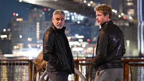 George Clooney en Brad Pitt herenigd op eerste beelden van nieuwe thriller 'Wolfs'