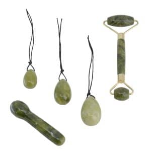 Green Jade Massage Set für Balance