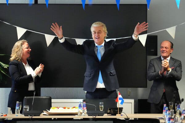 Geert Wilders has long been a far-right opposition candidate. Now he is poised to lead the largest party in the Dutch House of Representatives.