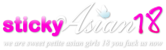 Sticky Asian 18 logo with cute pink butterfly